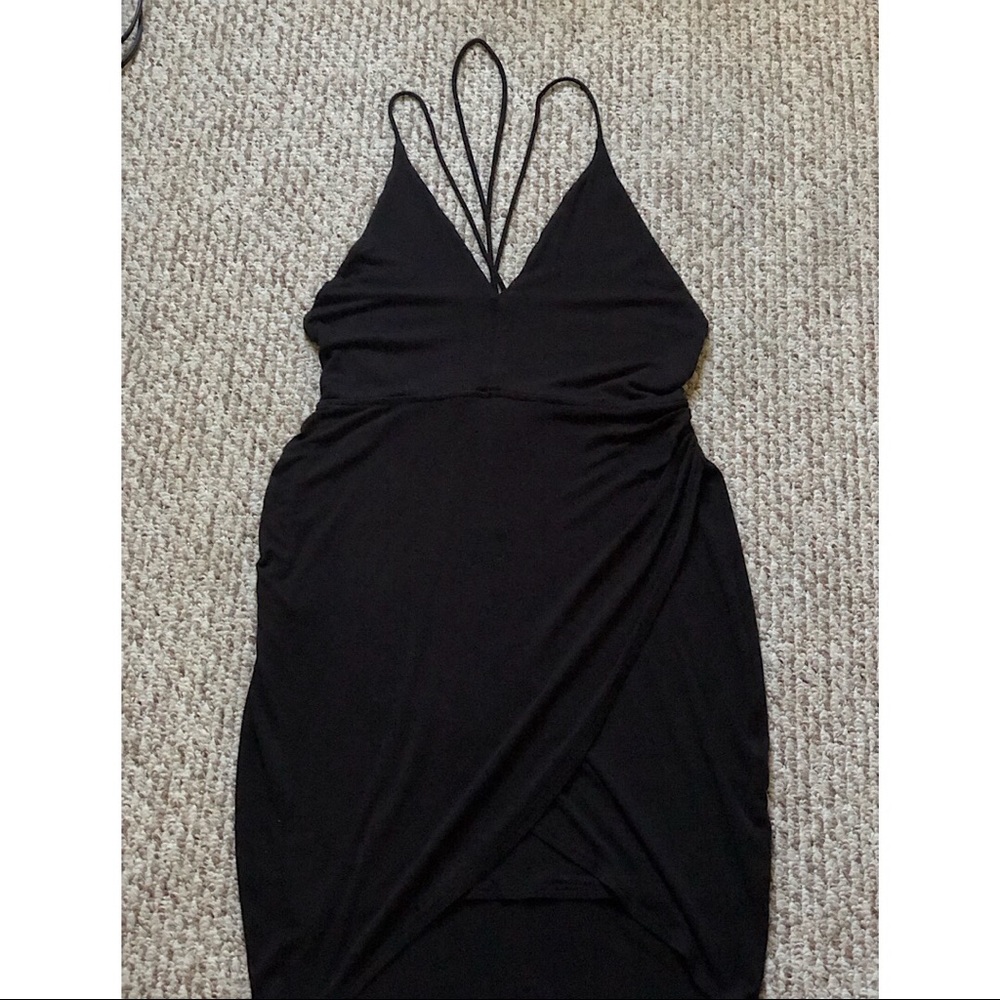Madrag Black Strappy Dress
